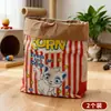 Bolsa de papel kraft para gatos, linda, educativa, para aliviar el estrés, bolsa de escondite para gatos, adecuada para todas las estaciones, juguete de tabla rascadora para gatos resistente a los arañazos