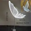 Accesorios para Bodas Alas de Mariposa Brillantes Colgante Decoración de Techo Araña de Boda Pasarela Hierro Forjado Guía de Camino Adornos