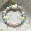 Pulsera de Cerámica Jingdezhen de Alto Valor HelloKitty Versátil China Linda Pulsera para Mejor Amiga de Mujer