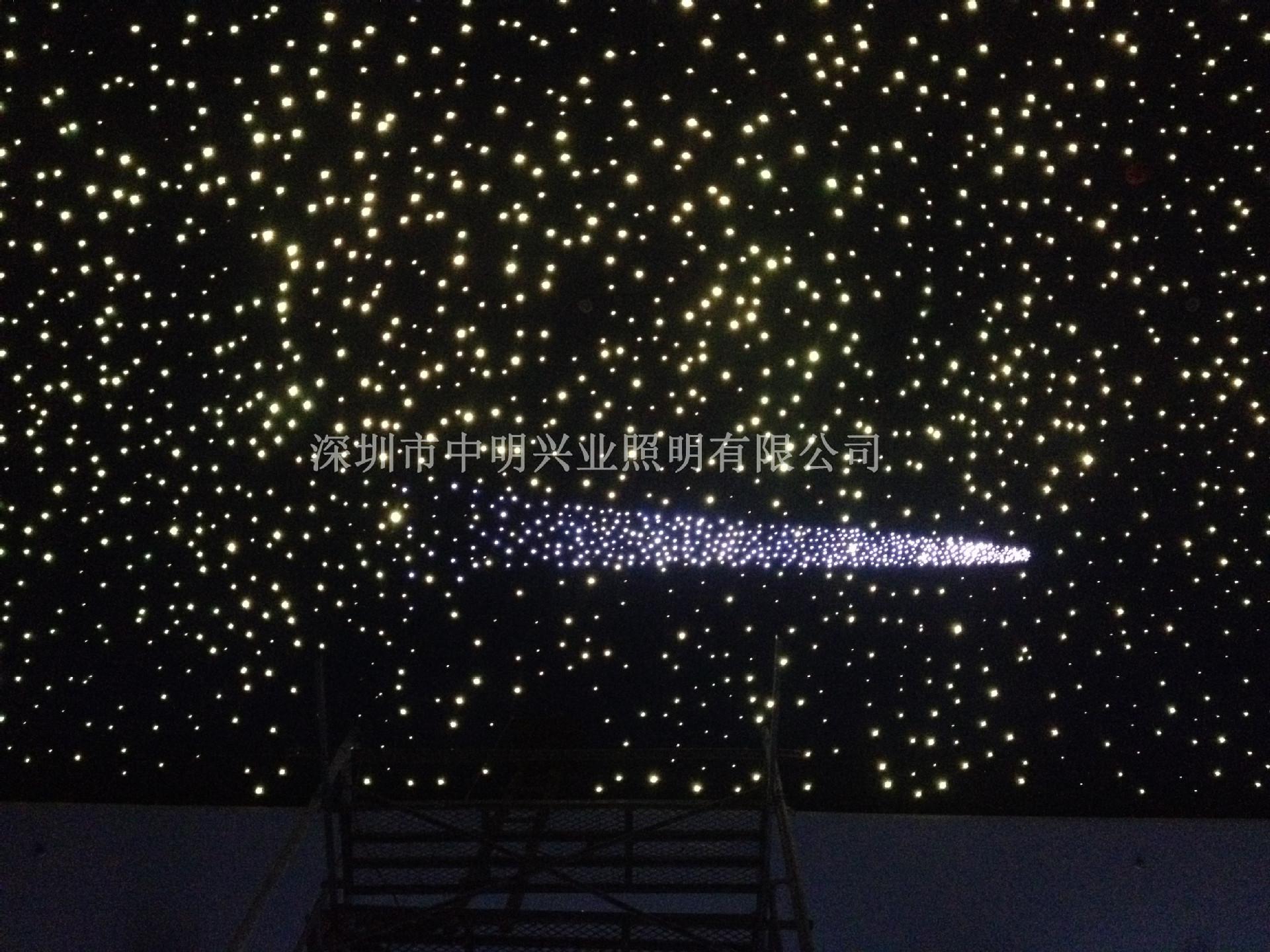 江苏南通市电影院大堂光纤满天星工程5