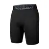 Leggings de Baloncesto para Hombre Deportes Correr Equipo de Fitness Compresión Entrenamiento Ropa Interior de Cinco Puntos Alta Elasticidad Secado Rápido Pantalones Cortos Ajustados