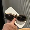 Óculos de Sol Gatinho da Moda de Celebridade da Internet para Fotografia de Rua Sem Maquiagem, Óculos de Sol com Armação Pequena de Proteção UV para Homens, Frete Grátis g