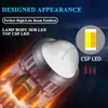 Faro Modificado para Motocicleta Transfronterizo Ba20D H4 P15D Blanco y Amarillo Luz Alta/Baja Foco Ojo de Pez de Advertencia Rojo y Azul