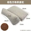Almohada de una pieza de trigo sarraceno personalizada, Almohada triangular para uso doméstico, Almohada cervical desmontable para ayudar a dormir, Almohada cervical de tela gruesa, Almohada de trigo sarraceno en stock