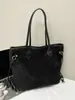 Bolso de Gamuza para Mujer Gran Capacidad 2025 Nuevo Otoño e Invierno Bolso de Hombro Retro Bolso Tote Casual para Estudiante