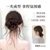 Anel de Cabelo para Coque de Bigode de Dragão, Coque de Cabelo Realista, Penteado de Coque Baixo, Ferramenta Mágica para Pessoas Preguiçosas, Styling de Coque Fofo de Peruca