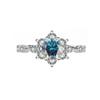 Anillo de Plata Esterlina S925 productos genuinos Diamante Moissanita Estrella Anillo de Pareja Chica Propuesta de Matrimonio para Enviar a la Novia