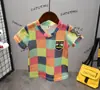 Micro para la nueva camiseta de malla con agujeros para niños del verano de 2019 A931129 color jeans AQ851