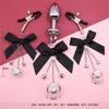 Elegância Sino Sino Sexo Produtos Divertidos Amarrado e Amarrado Abuso e Provocação Ferramentas de Tortura Ensinar Sino Plug Anal Metal