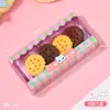 Goma de Borrar de Modelado Linda y Creativa para Niños Premios para Estudiantes de Primaria Postre Falso Helado de Goma Regalo de Jardín de Infancia