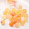 Cuentas Redondas Acrílicas Bicolor de 8-10mm Hechas a Mano para Pulsera DIY Casera, Cadena de Teléfono Móvil, Cuentas Sueltas, Accesorios de Joyería