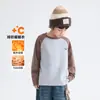 Roupas Infantis Casa da Hai Ma 2026 Inverno Quente Novo Estilo Roupas de Inverno Camiseta de Manga Longa para Meninos Camada Base para Adolescentes Crianças de Tamanho Médio a Grande