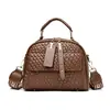 Bolso de Mano y Bolso Cruzado de Mujer de Nuevo Estilo de Alta Gama, Bolso de Moda para Mujer, Bolso Tejido Práctico Estilo Coreano con Correa de Hombro Ancha