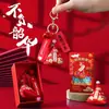 Pingente Chaveiro Sucesso Estudantil Festival do Barco-Dragão, Chaveiro Zongzi Estilo Chinês, Presente Inspirador para Exames de Admissão ao Ensino Médio e Faculdade