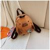 Mochila Infantil Douyin Mochila Escolar para Jardim de Infância Desenho Animado Pato Fofo Mochila Infantil Bolsa para Pais e Filhos