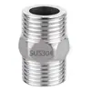 Adaptador de Junta de Acero Inoxidable de 32 Vías de Rosca Interna a Externa para Accesorios de Tubería de Fontanería 1/2 Pulgada 3/4 Pulgada Rosca 25Dn20