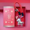 Llavero de Oro Puro 999 Año del Caballo 2026 con Símbolo de Caballo para Riqueza Instantánea, Colgante de Oro para Fortuna Rápida, Regalo de Año Nuevo