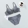 Nueva Ropa Interior Sexy de Encaje de Comercio Exterior para Mujer, Ajustable, con Realce, Accesorio, Set de Brasier Transpirable
