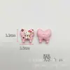 Bonitas Perlas de Mariposa Kt Galvanizadas con Agujero Vertical Impresas con Gota de Aceite Perlas Tridimensionales Pintadas a Mano Pulsera Cadena de Teléfono Accesorios Perlas de Aleación