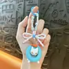 Corrente de Chaveiro com Letras de Miçangas Gato para Celular Pingente Fofo para Bolsa Acessórios para Capa de Celular Pequenos Presentes Atacado