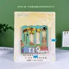 [Serie Hangzhou] Creativos Pegatinas Magnéticas Estereoscópicas de Madera para Refrigerador Ciudades Atracciones Turísticas Populares Souvenirs Culturales y Creativos
