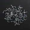 Material PP simple taza de taladro de 2 mm piercing de nariz en forma de L Dormir sin quitarse Piercing de oreja invisible varilla para oreja transparente de resina piercing de oreja