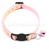 Collar para Perro Gato con Estrella de Cinco Puntas Impresa y Cascabel Suministros para Mascotas