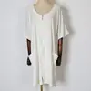 B1234 # Suministro de Inventario de Exportación Ropa Vestido de Casa de Manga Corta para Mujer Bata de Noche