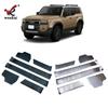 Adecuado para Toyota 24 Prado modificado barra de umbral incorporada dominante LC250 decoración especial de pedal de bienvenida