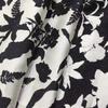 Tecido jacquard com estampa de respingos de tinta preto vestido cheongsam vintage vestido primavera e verão roupa bolsa tecido tingido em fio