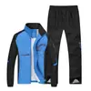 Conjunto Esportivo de Casal Primavera e Outono Transfronteiriço Roupa Esportiva para Corrida Jaqueta de Manga Longa Tamanho Grande Casual para Exterior Traje de Grupo