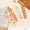 Série Colheita de Outono Pente Pequeno Desenho Animado Fofo Pente de Plástico para Estudantes, Meninas, Crianças, Uso Doméstico, Pente Portátil Feminino