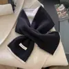 Nuevo 2025 Bufanda Cruzada Tejida 100% Lana Pura para Mujer en Otoño e Invierno Cálida y Versátil Protección para el Cuello Bufanda Corta Pequeña