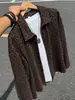 Camisa retro americana con patrón de espinas para hombre, camisa elegante de manga larga cleanfit de alta gama para otoño, chaqueta casual para pareja