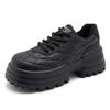 Zapatos retro con aumento de altura para mujer, otoño e invierno 2023, nuevos zapatos casuales de estilo coreano con suela gruesa, zapatos blancos con cordones de moda para mujer