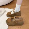 Zapatos Mary Jane estilo bosque, lindos y dulces, con suelas gruesas para mujer, nueva colección otoño 2026, estilo retro, versátiles y fáciles de combinar con vestidos