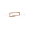 Pulseira Pandora de cuproníquel prata de lei S925 contas de prata acessórios diy anel série Pulseira Conector