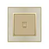 Enchufe de pared británico de 13A con USB, universal de cinco orificios, comercio exterior, panel de enchufe internacional para Hong Kong, Singapur, Tipo 86