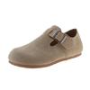 Zapatos Birkenstock para Niños 2026 Otoño Nuevos Zapatos Funcionales Zapatos Individuales de Gamuza Melard para Niñas Zapatos para Bebés de Suela Suave para Niños