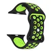 Adecuado para Apple Watch Ultra9876543210 Generación Se Hebilla en Forma de 8 Hebilla Mariposa Correa de Silicona de Dos Tonos