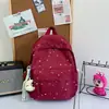 Mochila Nueva Estilo Ins Estilo Universitario Japonés para Mujer Estilo Coreano Aliento de Bebé Fresca Dulce Suave Chica Linda Viaje Mochila Pequeña