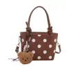 Bolso de Hombro Único Diseño de Nicho 2026 Nuevo Casual Lunares Personalidad Elegante Viaje Moda Bolso Cruzado