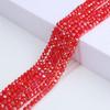 Accesorios para joyería DIY al por mayor Cuentas sueltas de cristal 3 mm/4 mm/6 mm/8 mm/10 mm Cuentas de rueda Cuentas planas Color AB