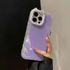 Polvo Brillante de Colores con Forma de Diamante de Doble Cara Orejas de Gato de Colores Son Adecuadas para la Nueva Funda Creativa Anti-Rayaduras para Teléfono para Apple 15 Pro Max.
