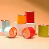 Nuevo Té de Regalo Caja de Regalo de Té Mini Portátil Lata de Papel Lata Pequeña Cilíndrica Caja de Empaque de Té Caja Vacía Fabricante de Té de Regalo
