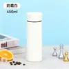 Nueva taza termo creativa de acero inoxidable para estudiantes hombres y mujeres, alto valor estético, portátil, compacta, con colador de té