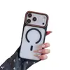 Funda Magnética Semitransparente para iPhone 18 Pro Max Apple 17 Mate con Sensación de Piel Cubierta Protectora Transfronteriza