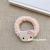 Diadema de Felpa Rosa Dulce Gatito Lindo Pinza de Tiburón Pinza para el Cabello Diadema para Lavarse la Cara Accesorios para el Cabello de Niños Pasador Femenino