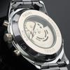 Reloj mecánico automático informal dorado suizo Forsining 340 para hombre.