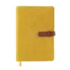 Caderno A5 de Folhas Soltas, Caderno de Reunião para Escritório, Bloco de Notas com Capa de Couro, Personalizável em Pequenas Quantidades